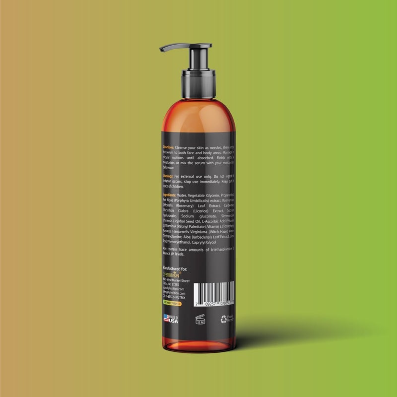 Lyfetrition skin repair serum | 12 oz Large Bottle | Repair Acne, Allergies and Sunburn | Skin Repair Serum for Men and Women | Skin Repair Serum for All Skin Types - Image 2
